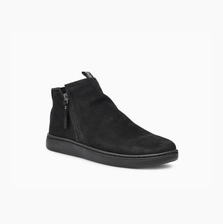 UGG Pismo Zip - Joggesko Herre - Svart (NO-K048)